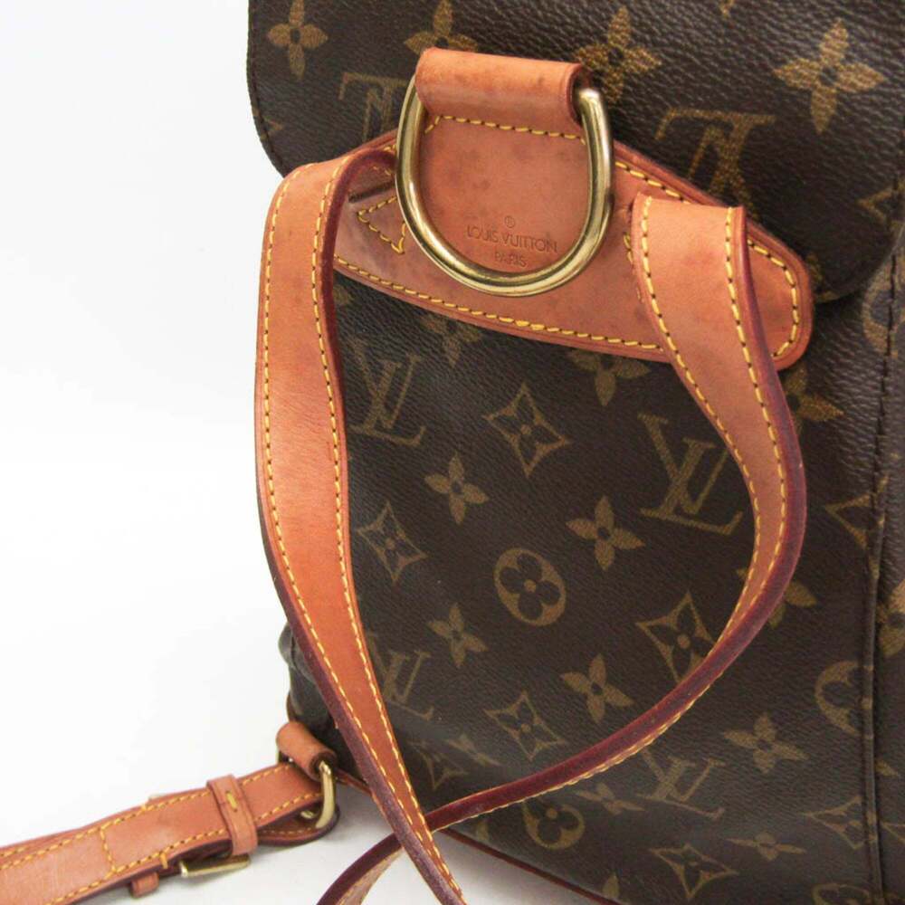 LOUIS VUITTON Authentic Brown Monogram Backpack - Picture 7 of 14